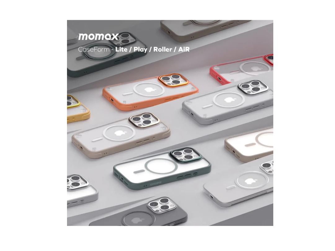 Buy Momax CaseForm Play Clear Case for iPhone 16 Pro with MagSafe in Qatar Buy Momax CaseForm Play Clear Case for iPhone 16 Pro with MagSafe in Qatar